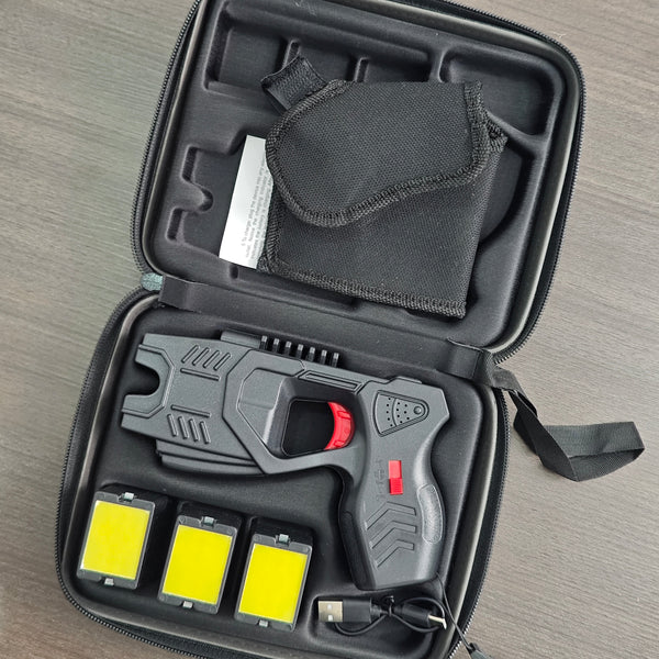 Taser Gun -004 Shooting Safe Self-defense Electric Baton Stun Guns