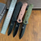 Benchmade 8551BK Outdoor Folding Knife with Fiberglass Handle – High-Hardness S35V Steel, Titanium-Coated Blade; Suitable for Wilderness Survival, Fishing, and General Utility.