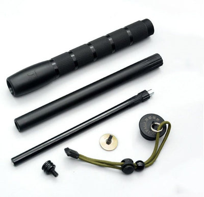 Lightweight expandable baton, self-defense weapon, retractable polyester fiber stick, legal self-defense anti-riot supplies, vehicle-mounted three-section rubber (baton)