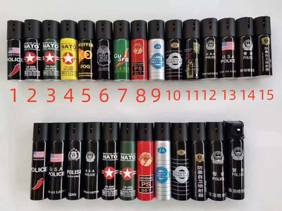 Self Defense Pepper Spray, Multiple Specifications & Various Styles, Portable & Easy to Carry Personal Safety Weapon