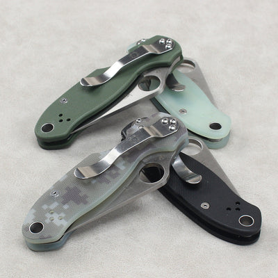 Spyderco C223 Folding Knife – Sharp, Portable EDC Knife for Camping, Fishing, and Fruit Cutting