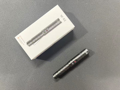 5 W-02 flashlight, 1 T9 Taser Gun, 2 Taser Stun Gun Components