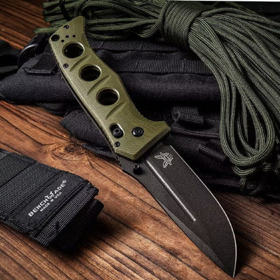 Benchmade Butterfly 275SFE-2 Adamus Heavy Duty Tactical Folding Knife Green