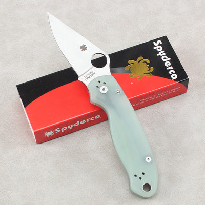 Spyderco C223 Folding Knife – Sharp, Portable EDC Knife for Camping, Fishing, and Fruit Cutting