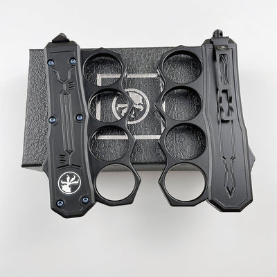 Microtech Outdoor Multi-Purpose Knuckle Duster Sheath, Wilderness Mountaineering Gear, Portable EDC Knife Sheath Handle