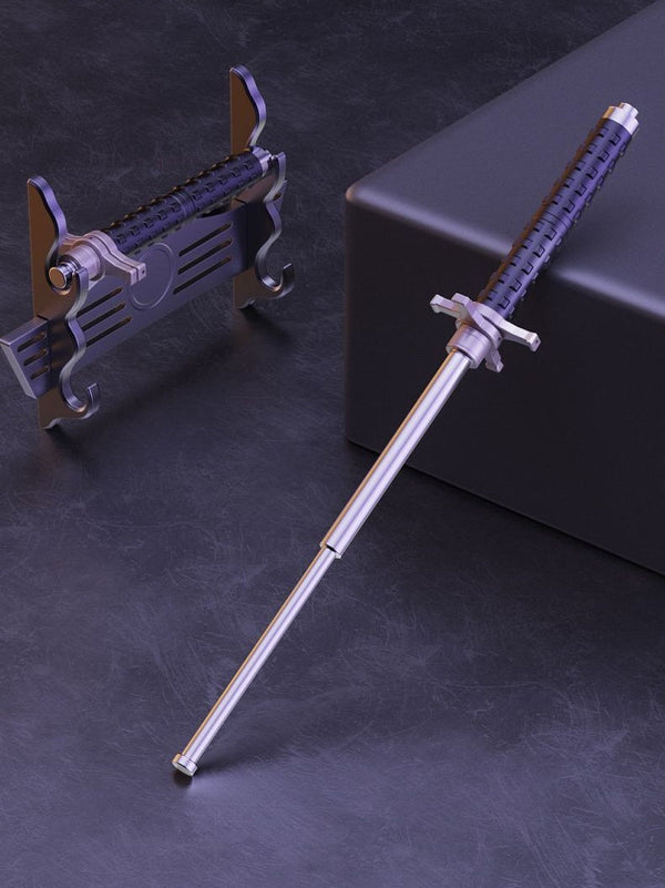 Expandable baton, car-mounted protective baton, legal self-defense product, telescopic baton, self-defense three-section expandable baton