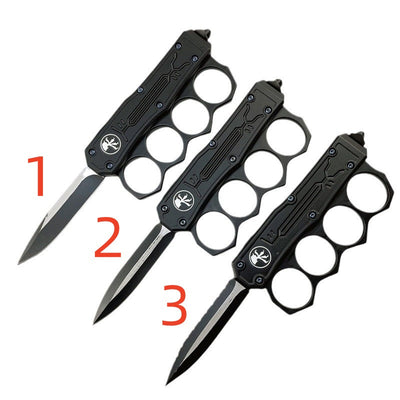 Microtech Outdoor Multi-Purpose Knuckle Duster Sheath, Wilderness Mountaineering Gear, Portable EDC Knife Sheath Handle