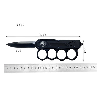Microtech Outdoor Multi-Purpose Knuckle Duster Sheath, Wilderness Mountaineering Gear, Portable EDC Knife Sheath Handle