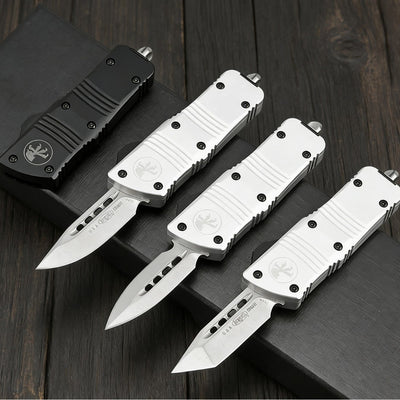 Aluminum Alloy Micro-Technology Mini Dragon Straight Out Knife ECD Straight Out Knife for Express Package Opening