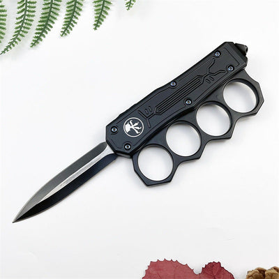 Microtech Outdoor Multi-Purpose Knuckle Duster Sheath, Wilderness Mountaineering Gear, Portable EDC Knife Sheath Handle
