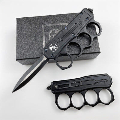 Microtech Outdoor Multi-Purpose Knuckle Duster Sheath, Wilderness Mountaineering Gear, Portable EDC Knife Sheath Handle