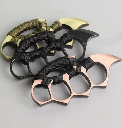 Zinc alloy self-defense supplies, protective wristbands, car window breakers, metal gloves