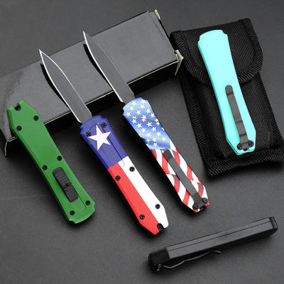 MICROTECH OTF KNNIFE Direct-outdoor folding knife with alloy handle