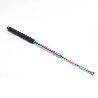 Portable small telescopic baton, retractable baton, self-defense baton for men and women, outdoor self-defense supplies