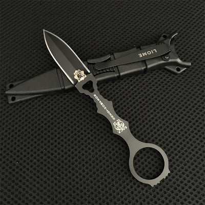 Liome 176 Fixed blade Knife Outdoor Camping Military Knives Hunting Safety-defend Portable Tactical Pocket Straight EDC Tool