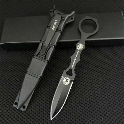 Liome 176 Fixed blade Knife Outdoor Camping Military Knives Hunting Safety-defend Portable Tactical Pocket Straight EDC Tool