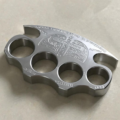 Precision Solid Steel Warrior knuckle Duster
