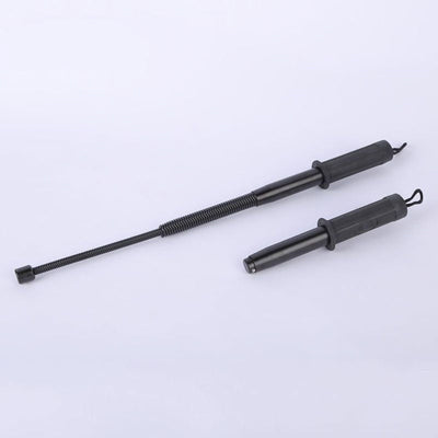 Martial arts spring whip with rubber handle, soft whip, telescopic whip, retractable whip, anti-wolf weapon, spring stick, spring soft stick