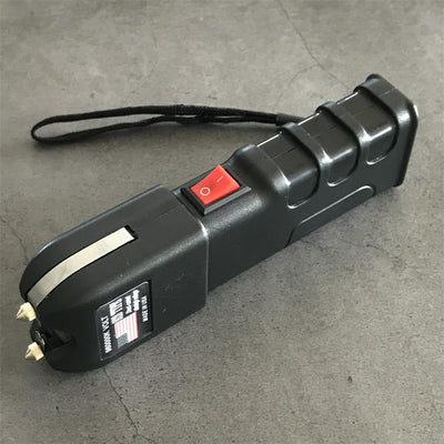 Free gift with a purchase of $120 or more！！！Stun Gun 928 High-power Electric Baton Self-protection Electric Shock Lamp