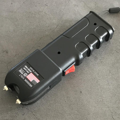 Free gift with a purchase of $120 or more！！！Stun Gun 928 High-power Electric Baton Self-protection Electric Shock Lamp