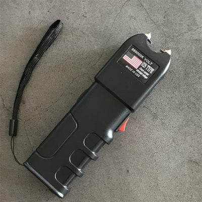Free gift with a purchase of $120 or more！！！Stun Gun 928 High-power Electric Baton Self-protection Electric Shock Lamp
