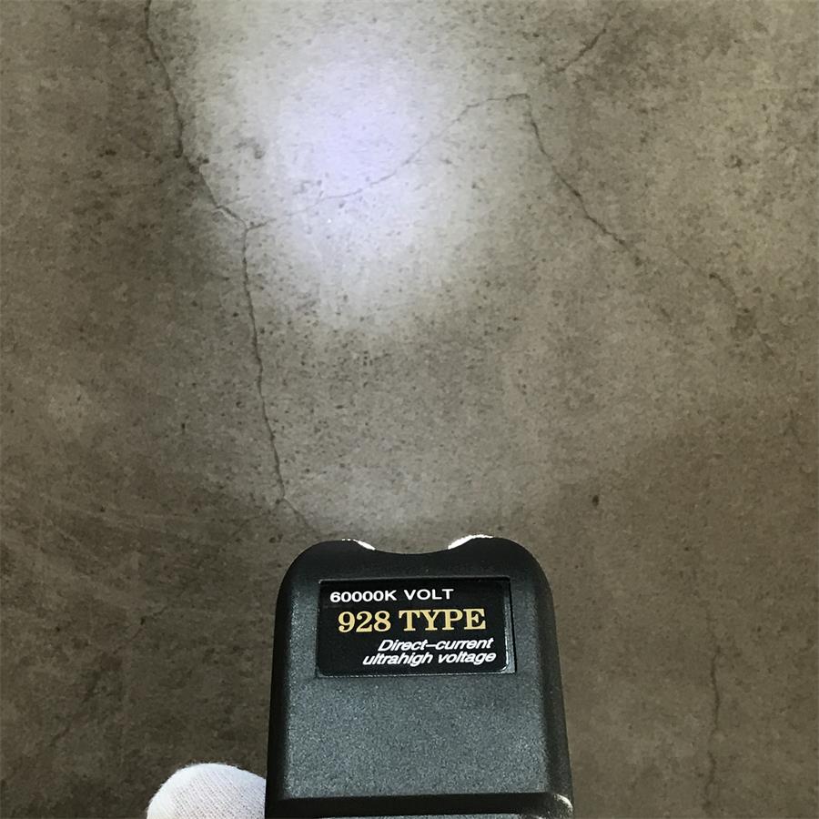 Free gift with a purchase of $120 or more！！！Stun Gun 928 High-power Electric Baton Self-protection Electric Shock Lamp