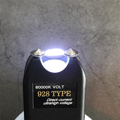 Free gift with a purchase of $120 or more！！！Stun Gun 928 High-power Electric Baton Self-protection Electric Shock Lamp