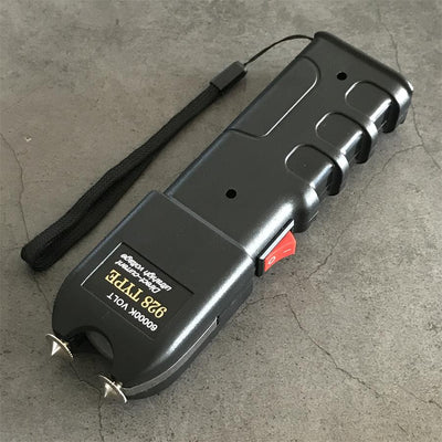 Free gift with a purchase of $120 or more！！！Stun Gun 928 High-power Electric Baton Self-protection Electric Shock Lamp