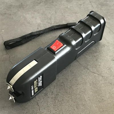 Free gift with a purchase of $120 or more！！！Stun Gun 928 High-power Electric Baton Self-protection Electric Shock Lamp