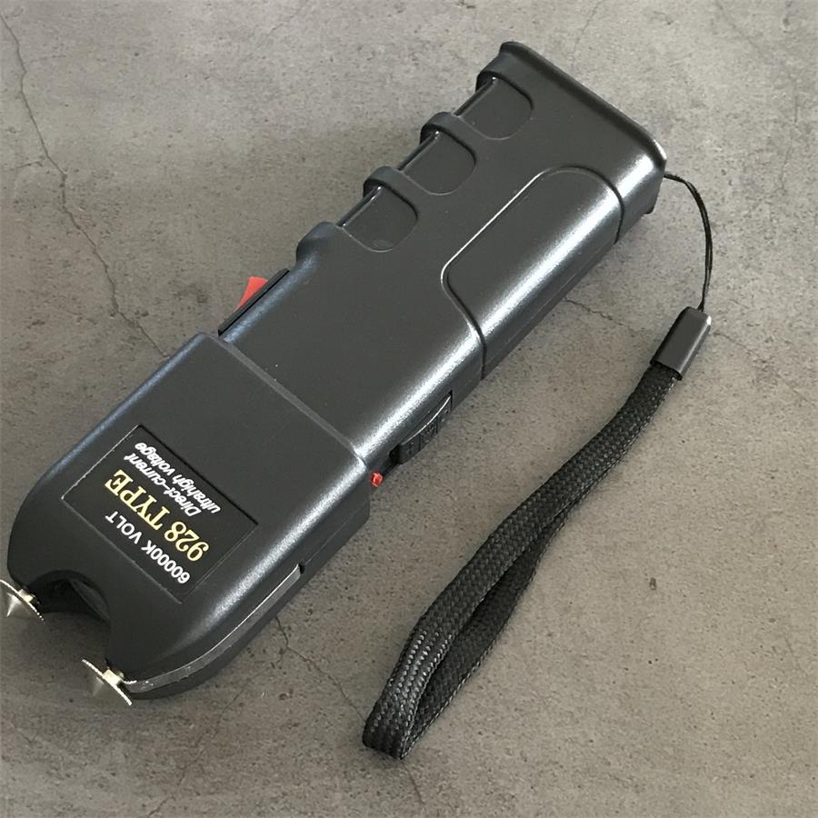 Free gift with a purchase of $120 or more！！！Stun Gun 928 High-power Electric Baton Self-protection Electric Shock Lamp